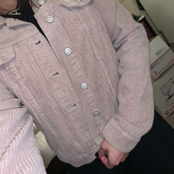 Mauve Suede jacket - Picture 4 of 5